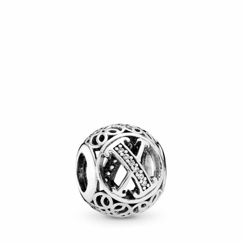 Pandora Vintage X Charm NZ, Sterling Silver (321984-LKC)